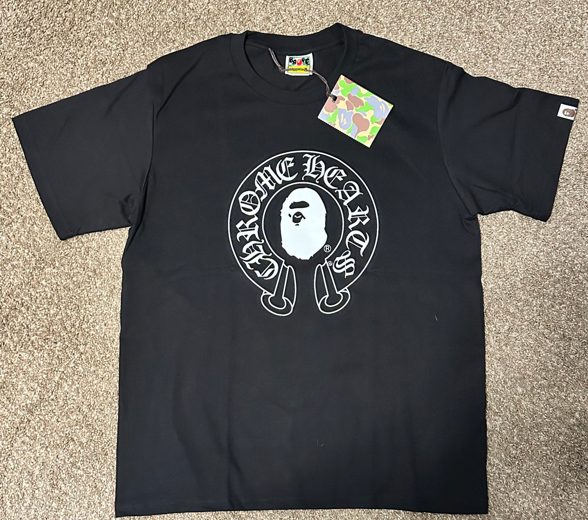 Bape Chrome heart Tee