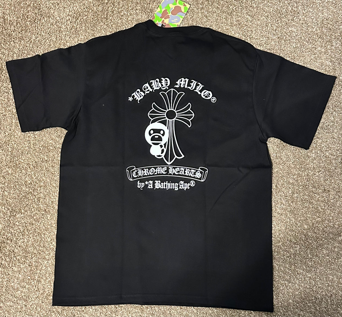 Bape Chrome heart Tee
