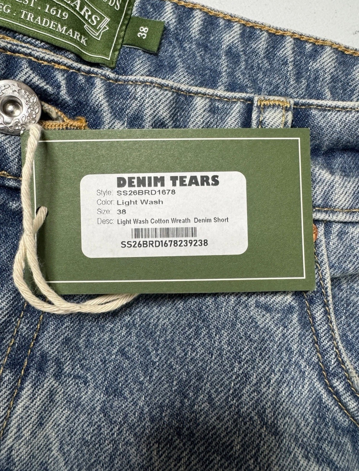 Denim Tear jorts